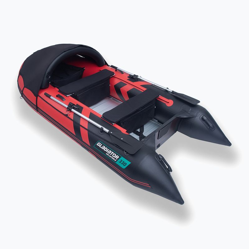 Ponton 4-osobowy Gladiator C330 AD red/black 6