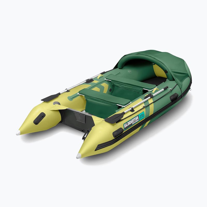 Ponton 5-osobowy Gladiator C370 AL green/yellow 4