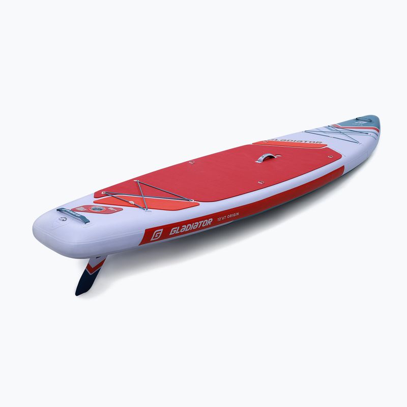 Zestaw deska SUP pompowana Gladiator Origin SC Touring 12'6" special red 6