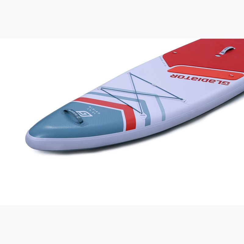 Zestaw deska SUP pompowana Gladiator Origin SC Touring 12'6" special red 7