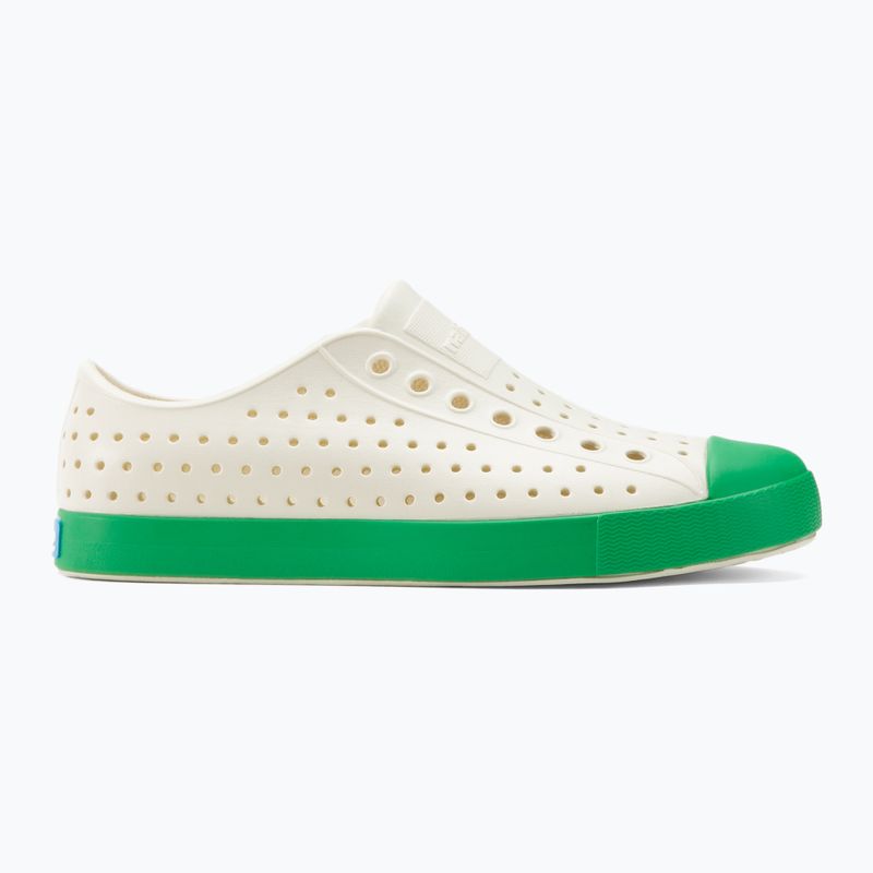Buty Native NA-11100100 Jefferson bone white/picnic green 2