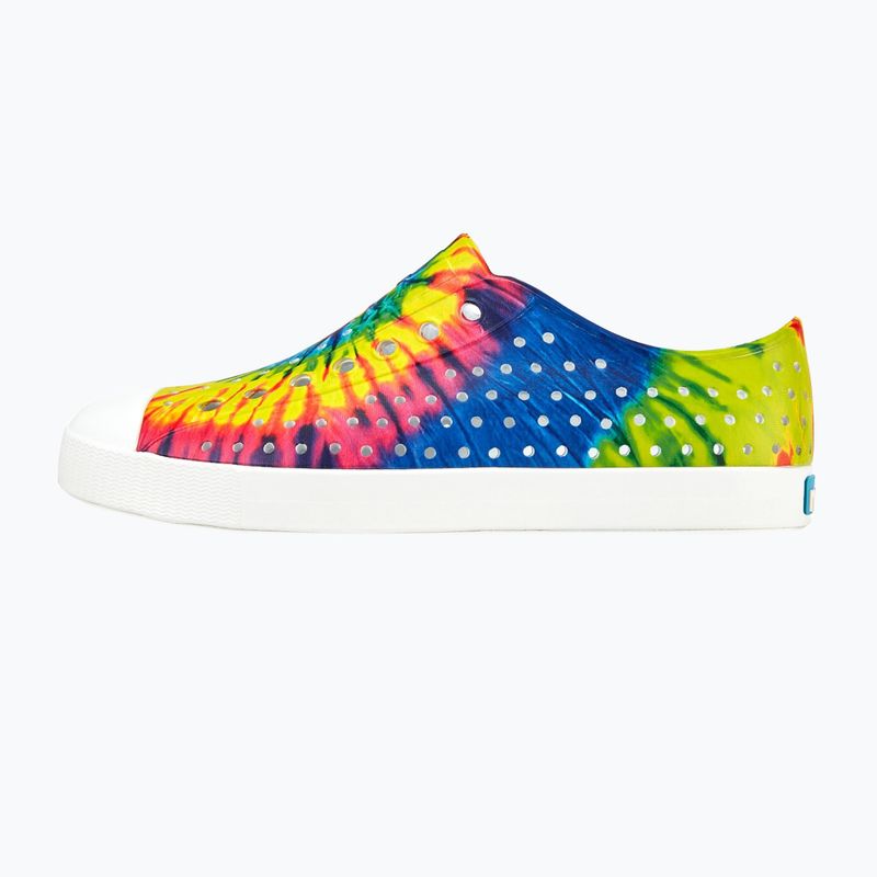 Buty Native NA-11100101 Jefferson Print shell white/shell white/neon multi tie dye 10
