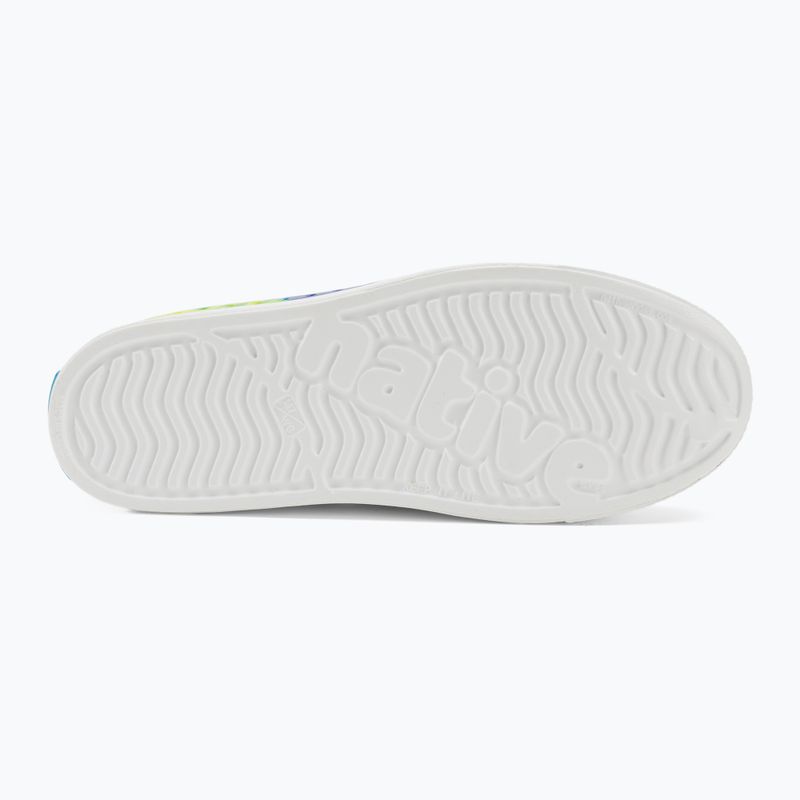Buty Native NA-11100101 Jefferson Print shell white/shell white/neon multi tie dye 5