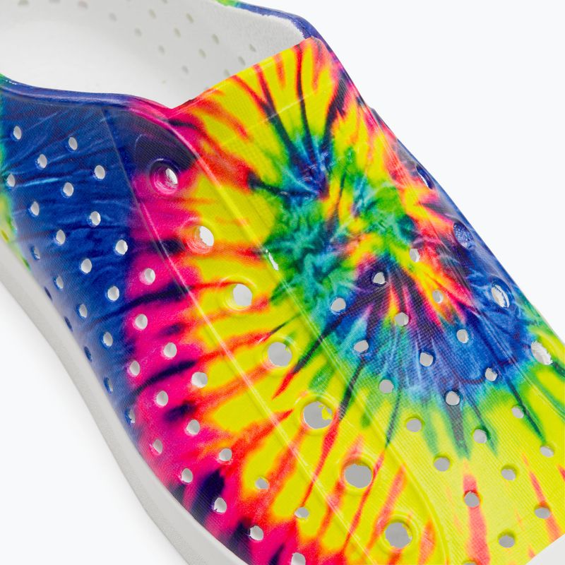 Buty Native NA-11100101 Jefferson Print shell white/shell white/neon multi tie dye 8