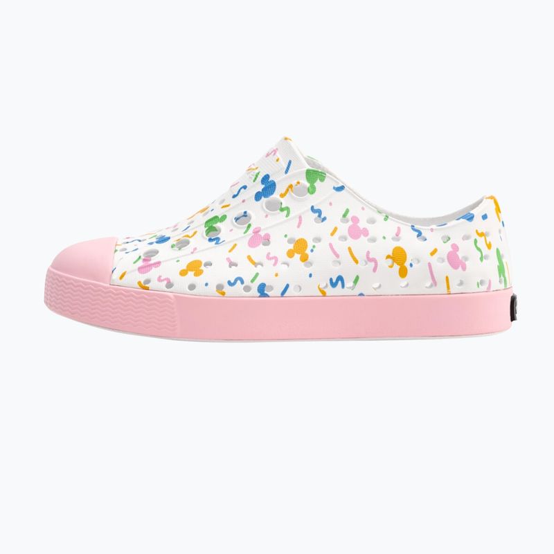 Buty dziecięce Native NA12112001 Jefferson Print Disney Jr shell white/princess pink/pastel white confetti 10