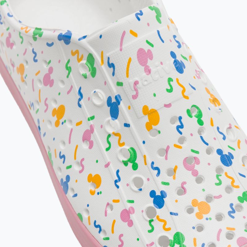 Buty dziecięce Native NA12112001 Jefferson Print Disney Jr shell white/princess pink/pastel white confetti 8