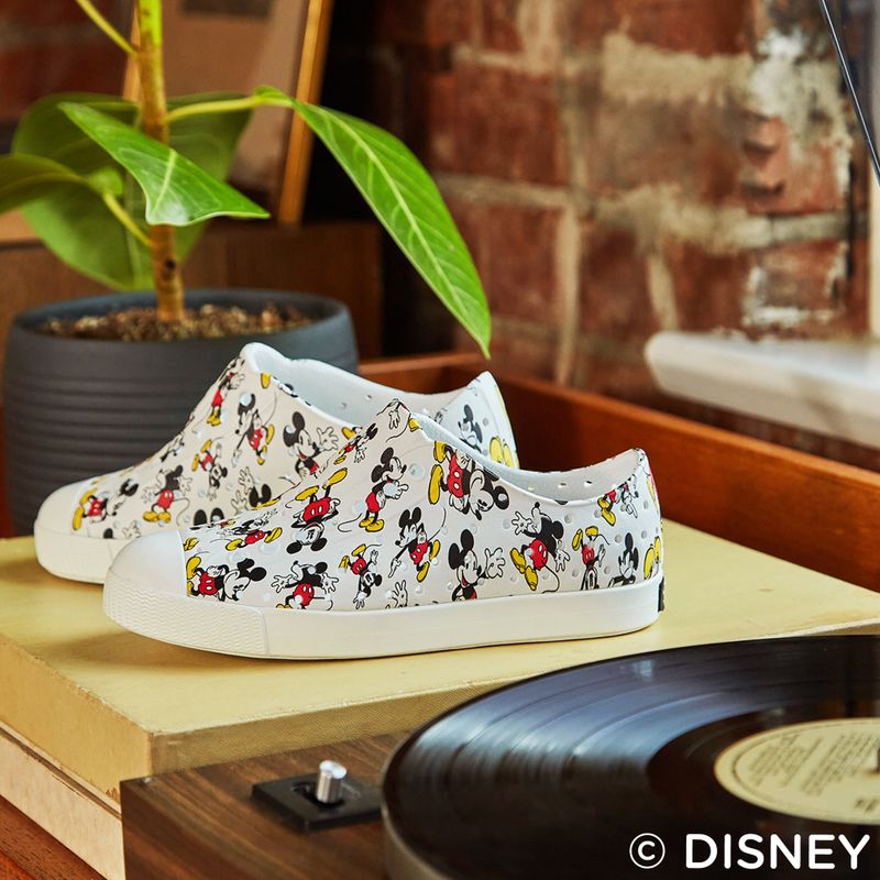 Buty dziecięce Native NA12112001 Jefferson Print Disney Jr shell white/shell white/all over print 14