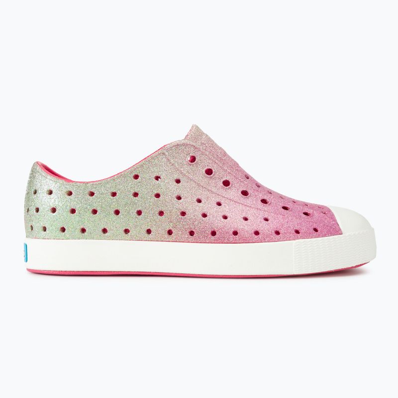 Buty dziecięce Native NA-12100112 Jefferson Bling celery dazzle bling/ shell white 2