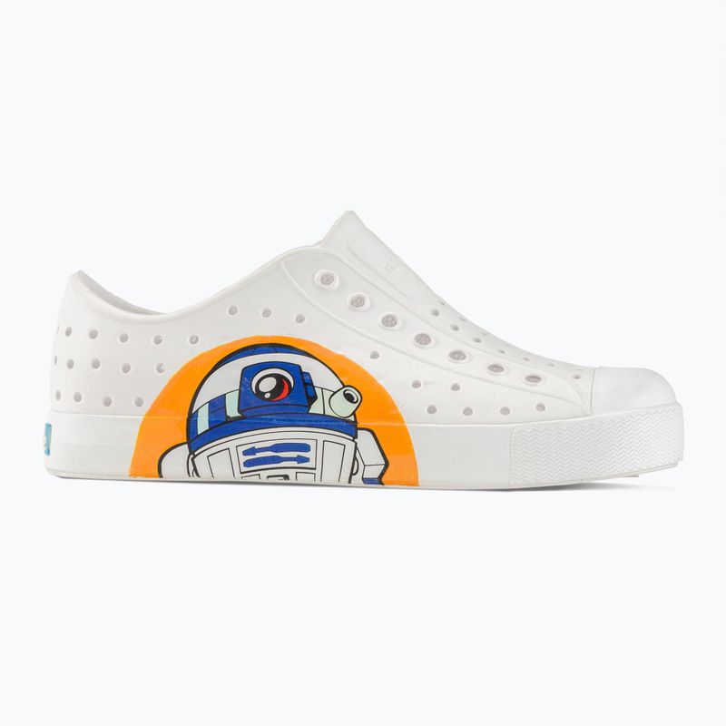 Buty dziecięce Native NA-12112602 Jefferson Block Jr shell white/shell white/droids bff 2