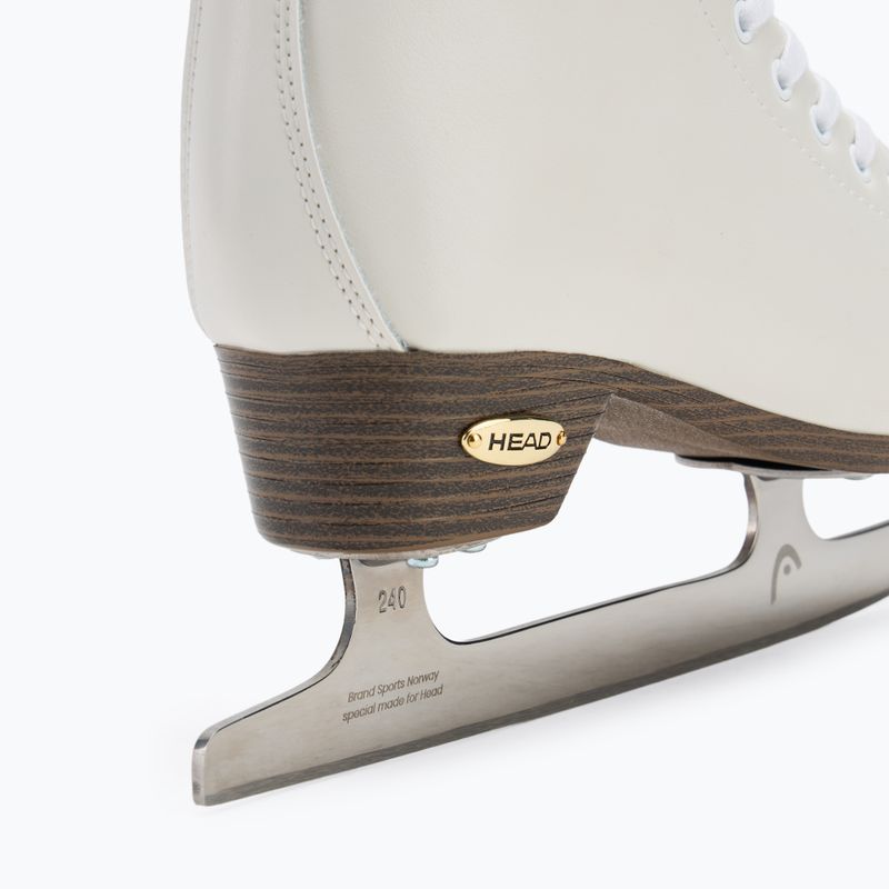 Łyżwy figurowe damskie HEAD H7 F600 biały 8