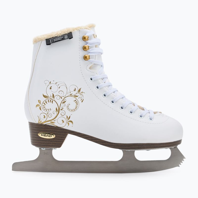 Łyżwy figurowe damskie HEAD F400 biały 3