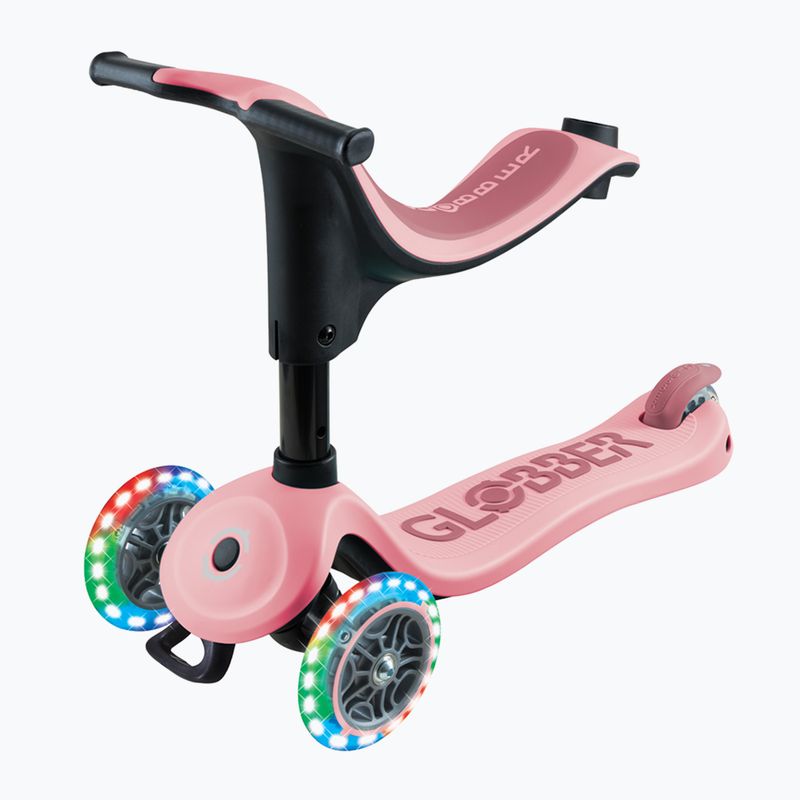 Hulajnoga trójkołowa dziecięca Globber Go.Up Deluxe Lights deep pink 7