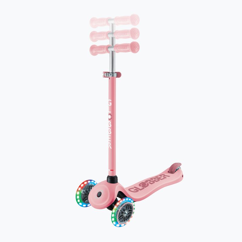 Hulajnoga trójkołowa dziecięca Globber Go.Up Deluxe Lights deep pink 12