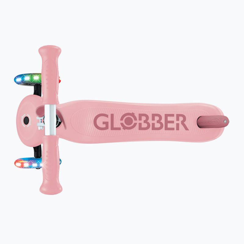 Hulajnoga trójkołowa dziecięca Globber Go.Up Deluxe Lights deep pink 13