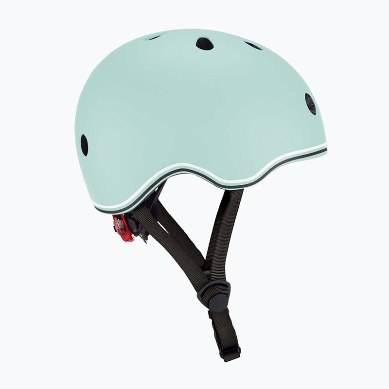 Kask dziecięcy Globber Go.Up Lights pastel green 2