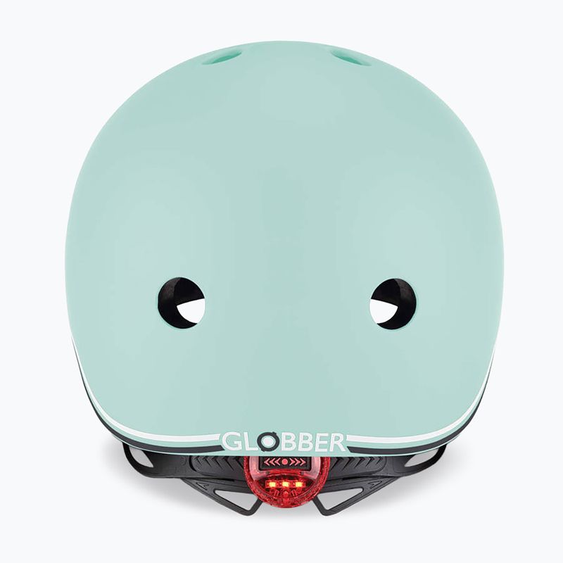 Kask dziecięcy Globber Go.Up Lights pastel green 4