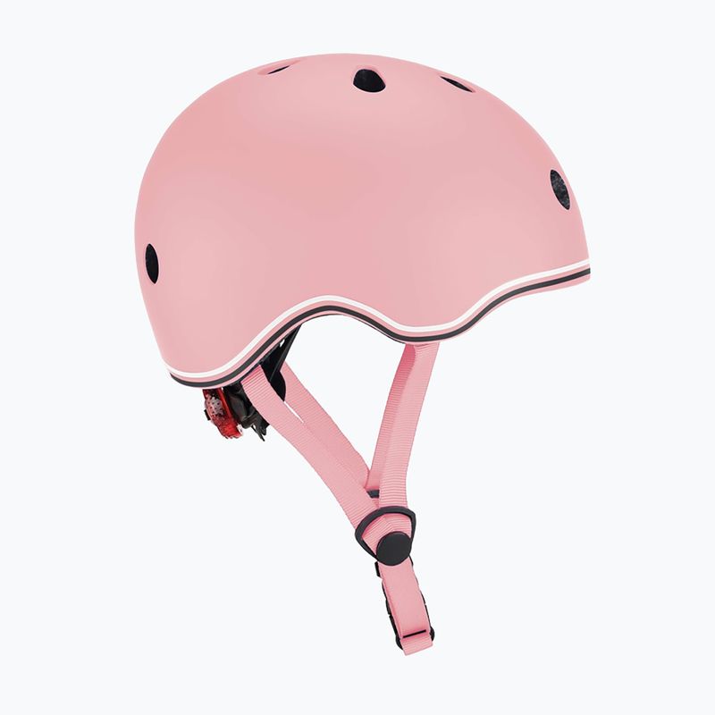 Kask dziecięcy Globber Go.Up Lights pastel pink 2