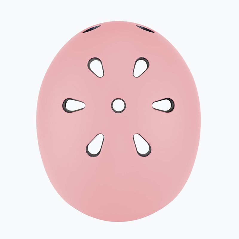 Kask dziecięcy Globber Go.Up Lights pastel pink 6