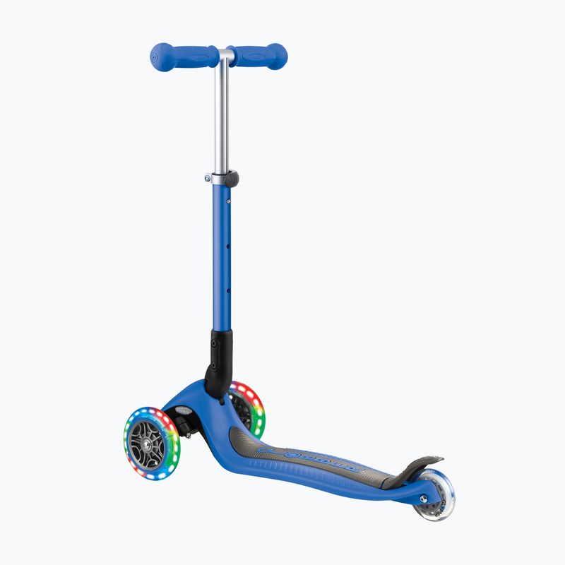 Hulajnoga trójkołowa dziecięca Globber Junior Foldable Lights navy blue 2