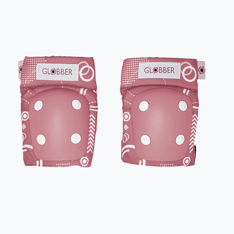 Zestaw ochraniaczy dziecięcych Globber Toddler deep pastel pink/shapes 3