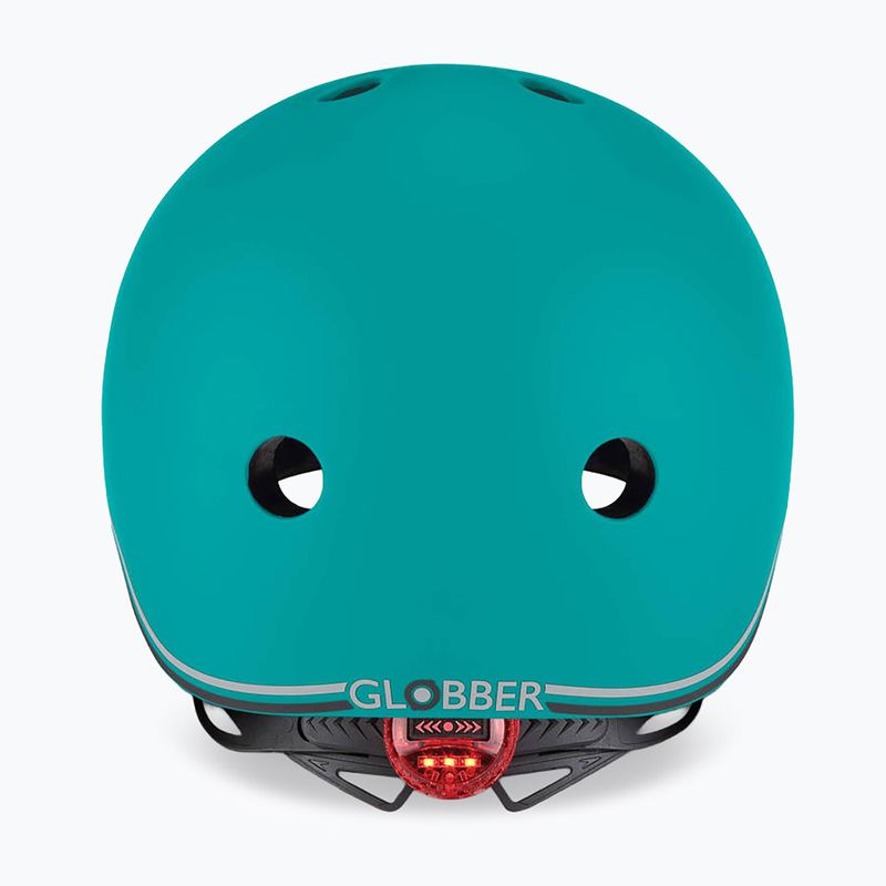 Kask dziecięcy Globber Go.Up Lights teal 4
