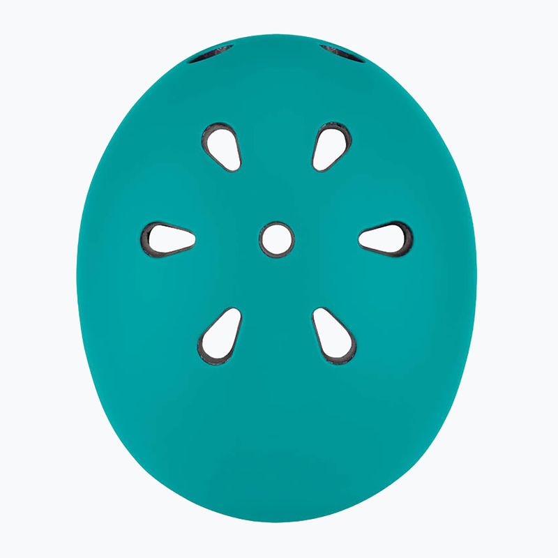Kask dziecięcy Globber Go.Up Lights teal 6