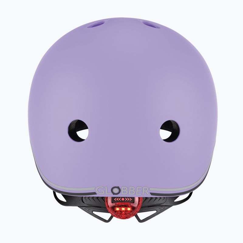 Kask dziecięcy Globber Go.Up Lights lavender 4