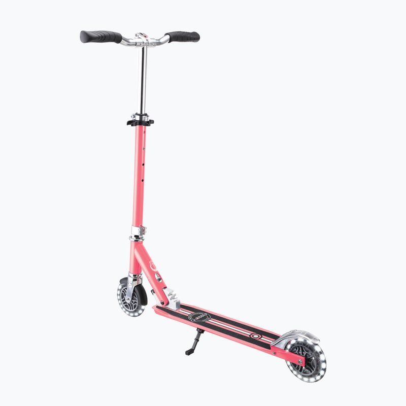 Hulajnoga miejska dziecięca Globber Flow Element Lights coral pink 3