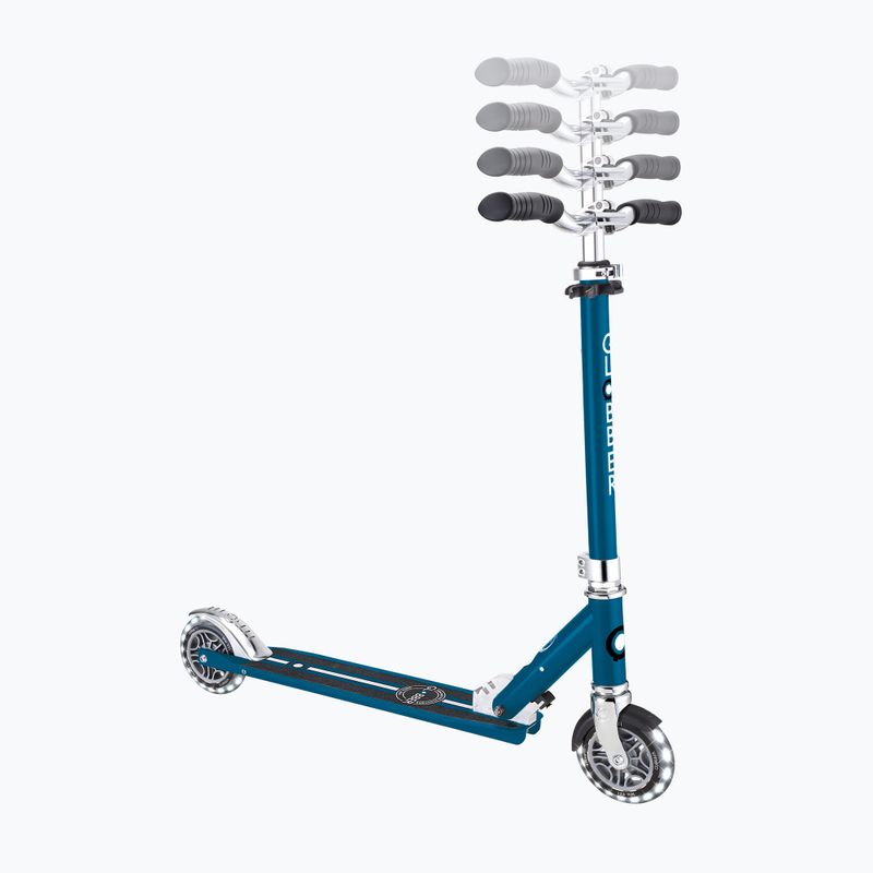 Hulajnoga miejska dziecięca Globber Flow Element Lights petrol blue 8