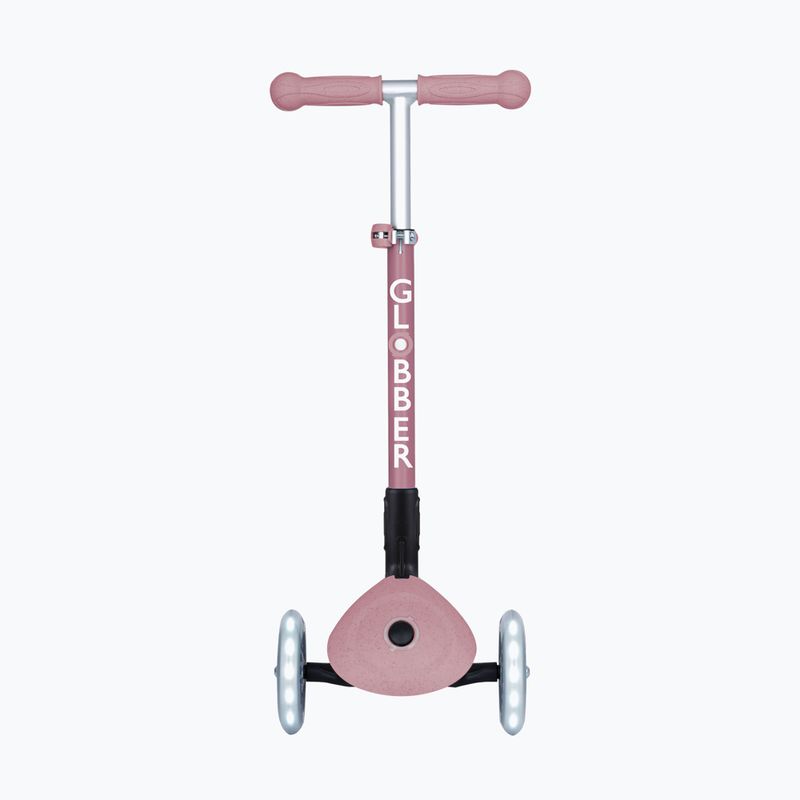 Hulajnoga trójkołowa dziecięca Globber Junior Foldable Lights Eco berry 3