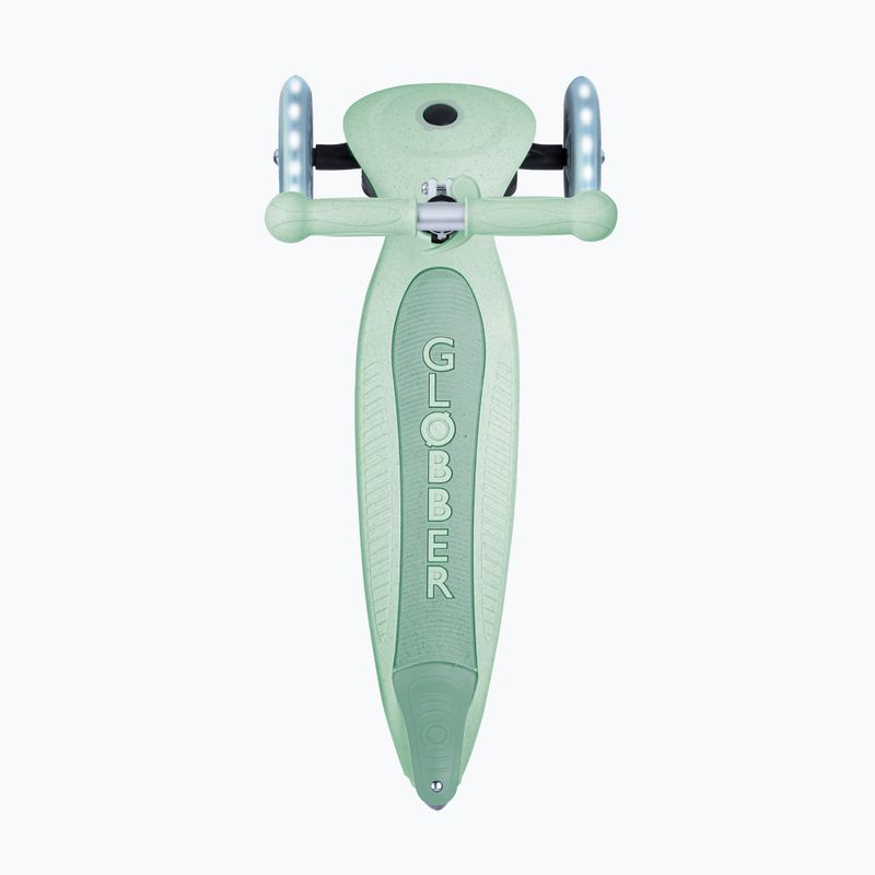 Hulajnoga trójkołowa dziecięca Globber Junior Primo Foldable Lights Eco pistachio 4