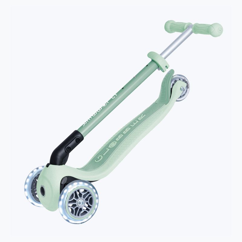 Hulajnoga trójkołowa dziecięca Globber Junior Primo Foldable Lights Eco pistachio 5