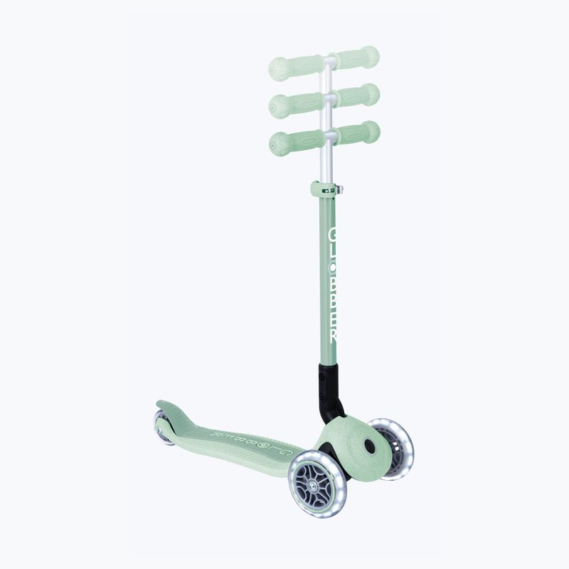 Hulajnoga trójkołowa dziecięca Globber Junior Primo Foldable Lights Eco pistachio 8