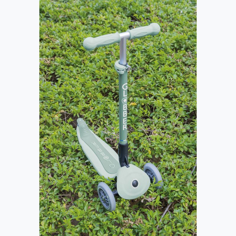 Hulajnoga trójkołowa dziecięca Globber Junior Primo Foldable Lights Eco pistachio 11