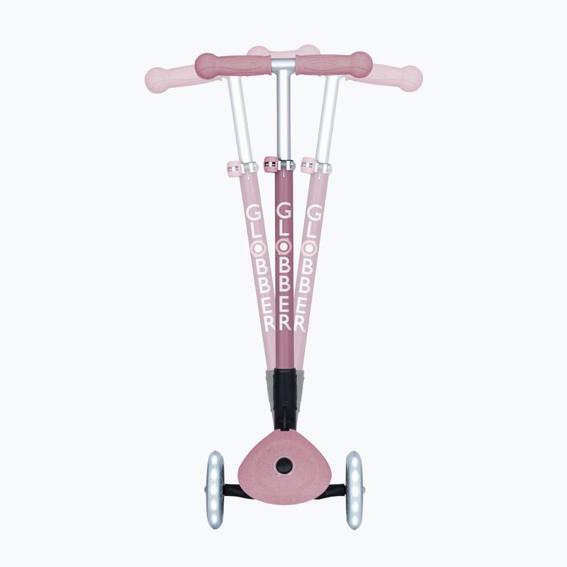 Hulajnoga trójkołowa dziecięca Globber Junior Primo Foldable Lights Eco berry 5