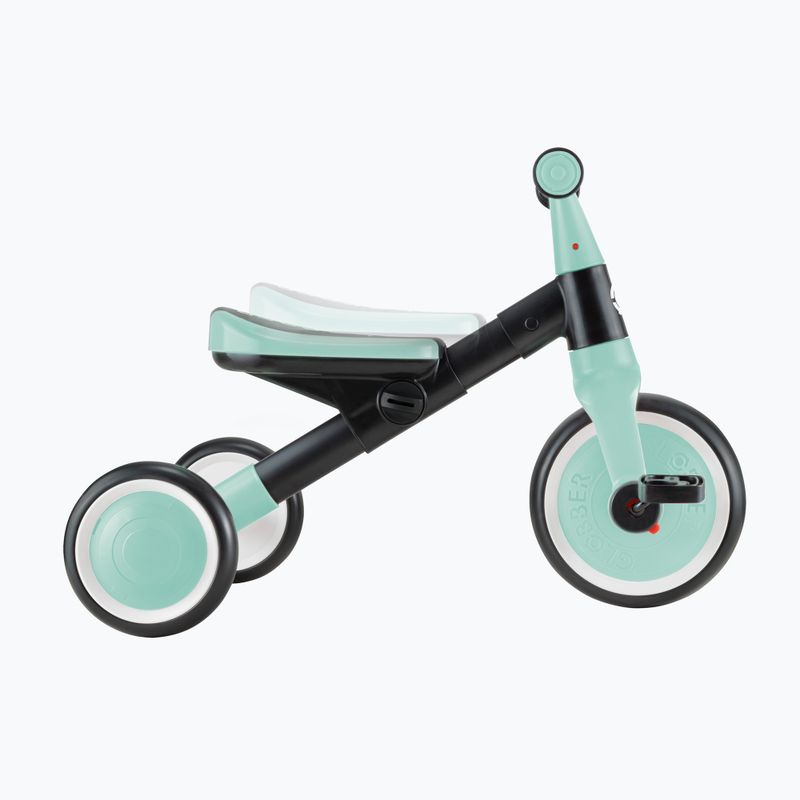 Rowerek biegowy trójkołowy Globber Learning Trike 2w1 mint 3