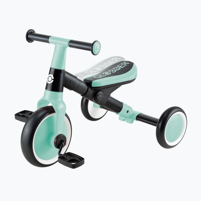 Rowerek biegowy trójkołowy Globber Learning Trike 2w1 mint 8