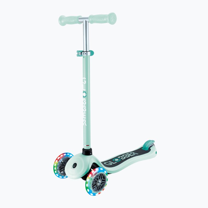 Hulajnoga trójkołowa dziecięca Globber Primo Lights mint 3