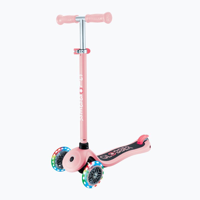 Hulajnoga trójkołowa dziecięca Globber Primo Lights pastel pink 3