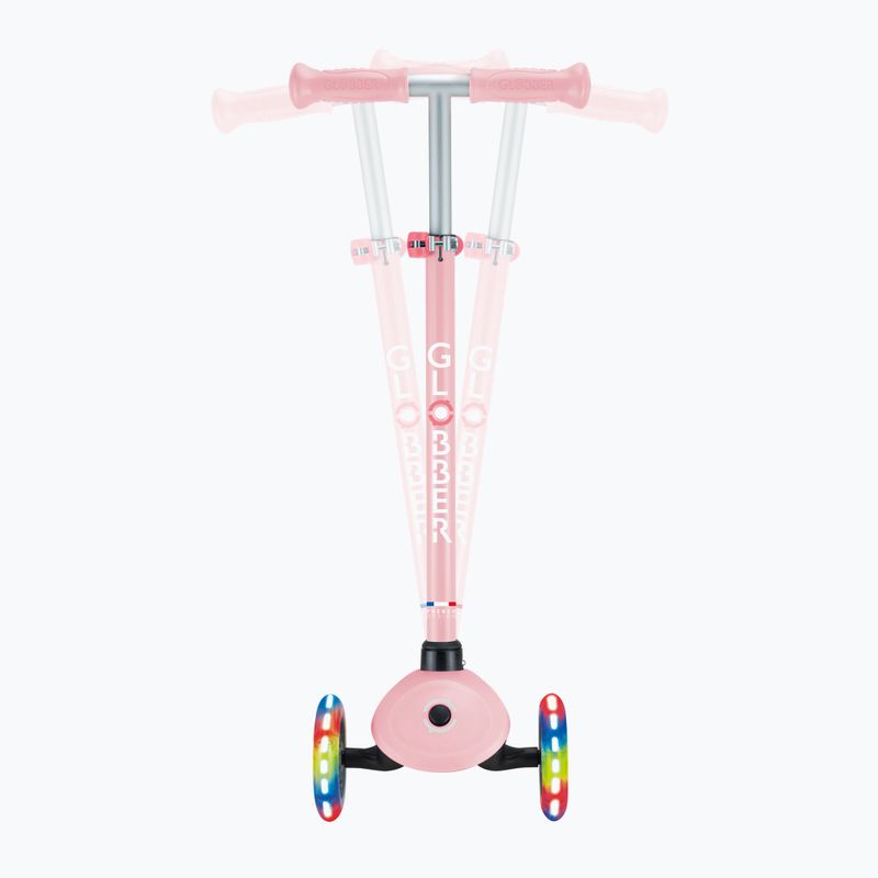 Hulajnoga trójkołowa dziecięca Globber Primo Lights pastel pink 8