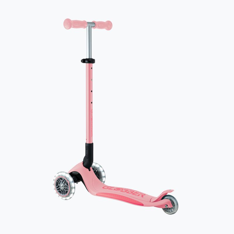 Hulajnoga trójkołowa dziecięca Globber Primo Foldable Plus Lights pastel pink 3
