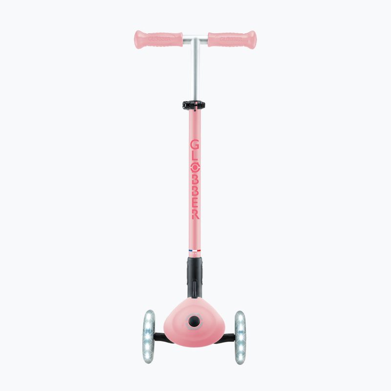 Hulajnoga trójkołowa dziecięca Globber Primo Foldable Plus Lights pastel pink 4