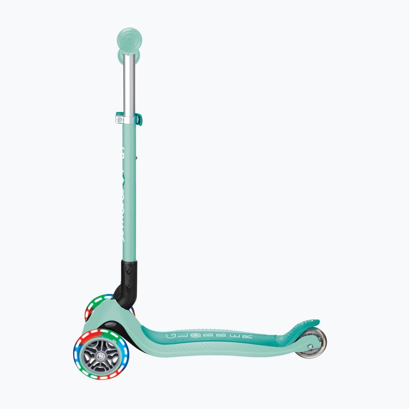 Hulajnoga trójkołowa dziecięca Globber Primo Foldable Lights mint 2