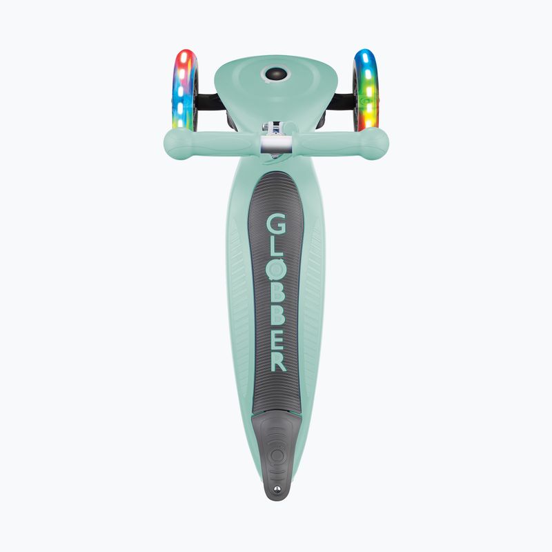 Hulajnoga trójkołowa dziecięca Globber Primo Foldable Lights mint 5