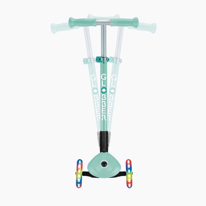 Hulajnoga trójkołowa dziecięca Globber Primo Foldable Lights mint 9
