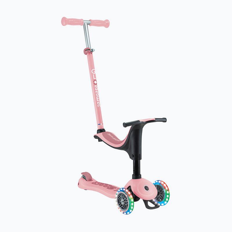 Hulajnoga trójkołowa dziecięca Globber Go.Up Sporty Lights pastel pink 2