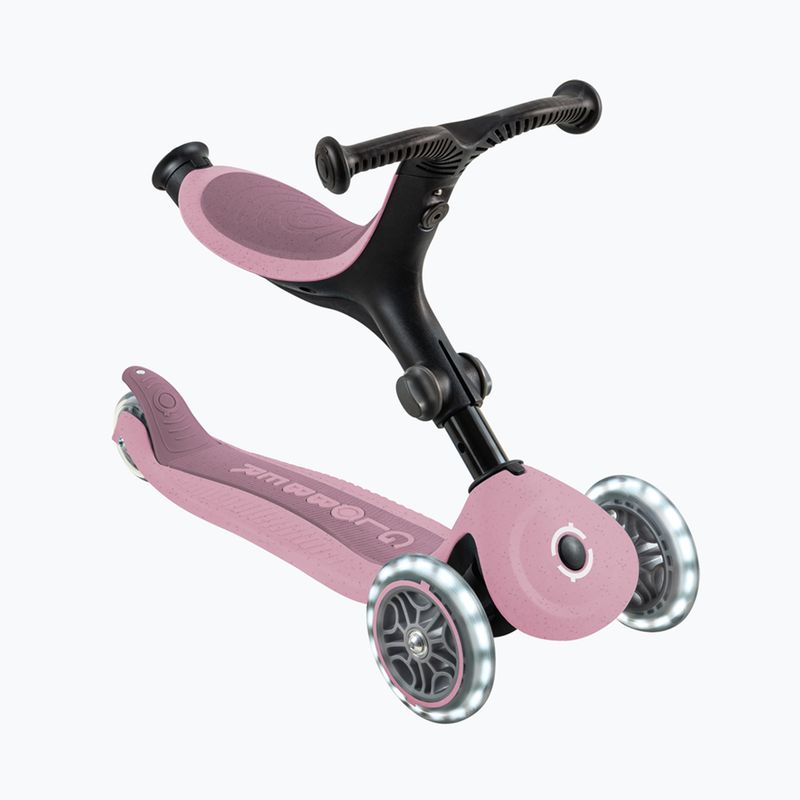 Hulajnoga trójkołowa dziecięca Globber Go.Up Active Ecologic Lights berry 4