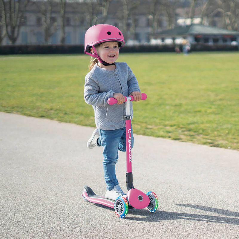 Kółka do hulajnogi Globber LED 121mm ABEC-9 2 szt. led multicolour 4