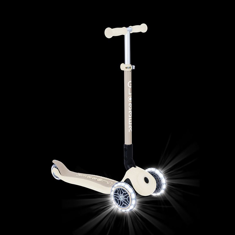 Kółka do hulajnogi Globber LED 121mm ABEC-9 2 szt. led white 4