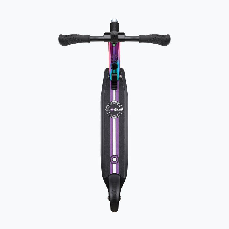 Hulajnoga miejska dziecięca Globber Flow Element Lights neo chrome 4